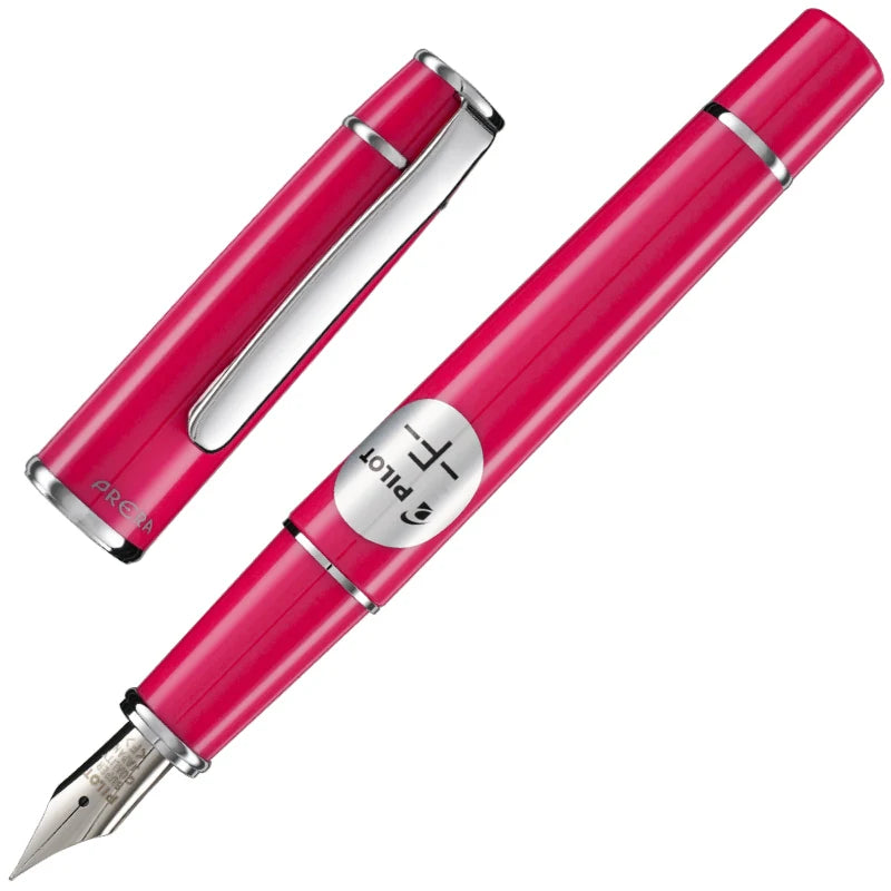 Pilot Prera Fountain Pen Solid Color Body Rose Red