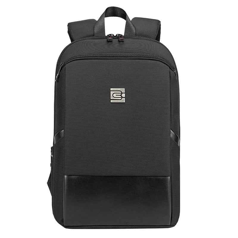Bruno Cavalli Slim Lightweight Laptop Backpack Bookbag for Work Business and College Black