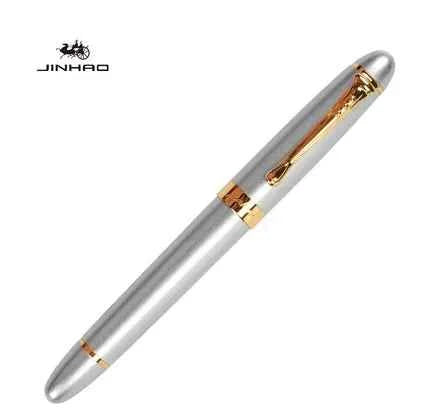 Jinhao X450 Fountain Pen Medium Nib Silver