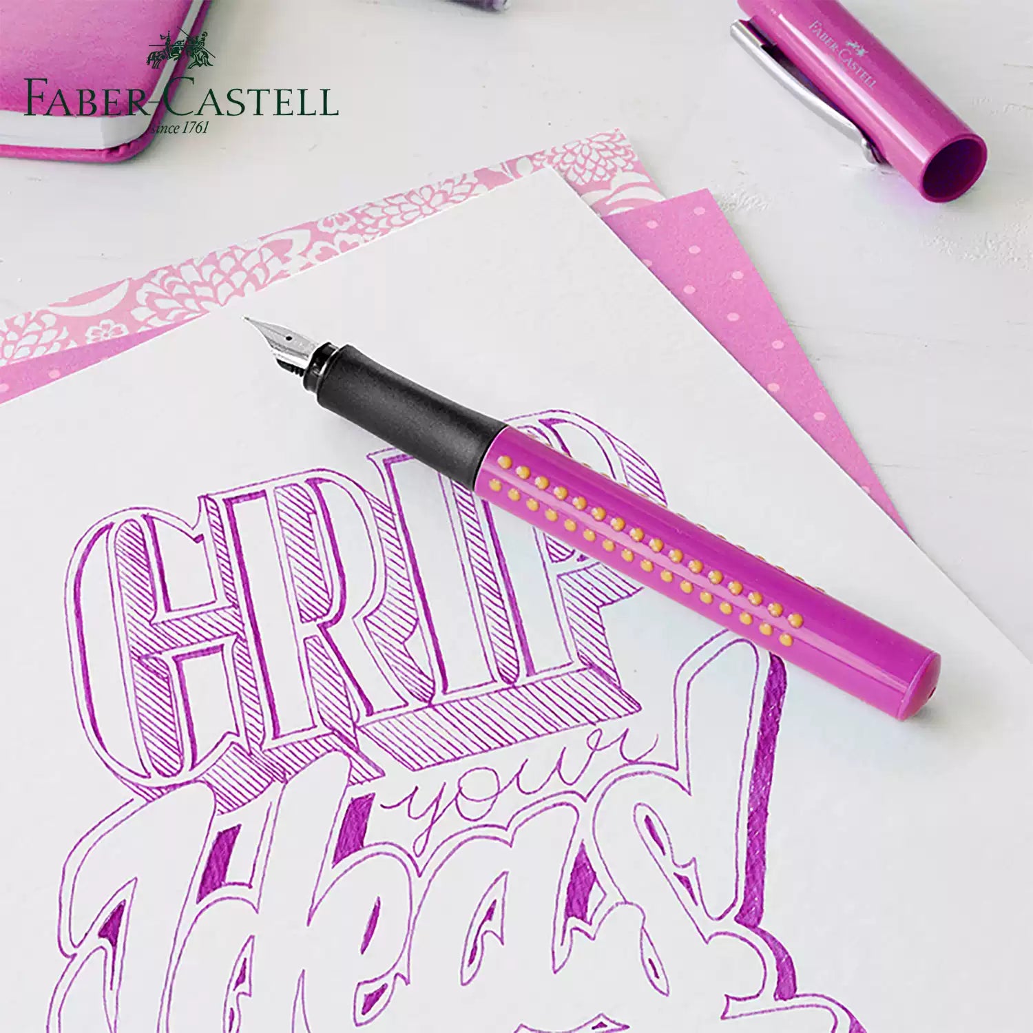 Faber-Castell Grip Fountain Pen Fine Nib