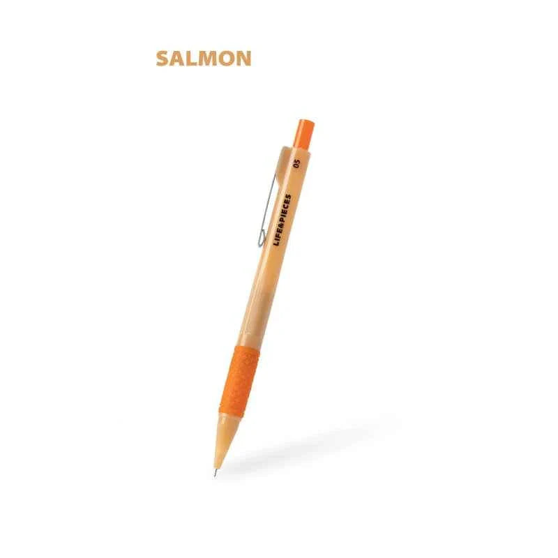 Livework Retro Life & Pieces Mechanical Pencil 0.5mm SALMON