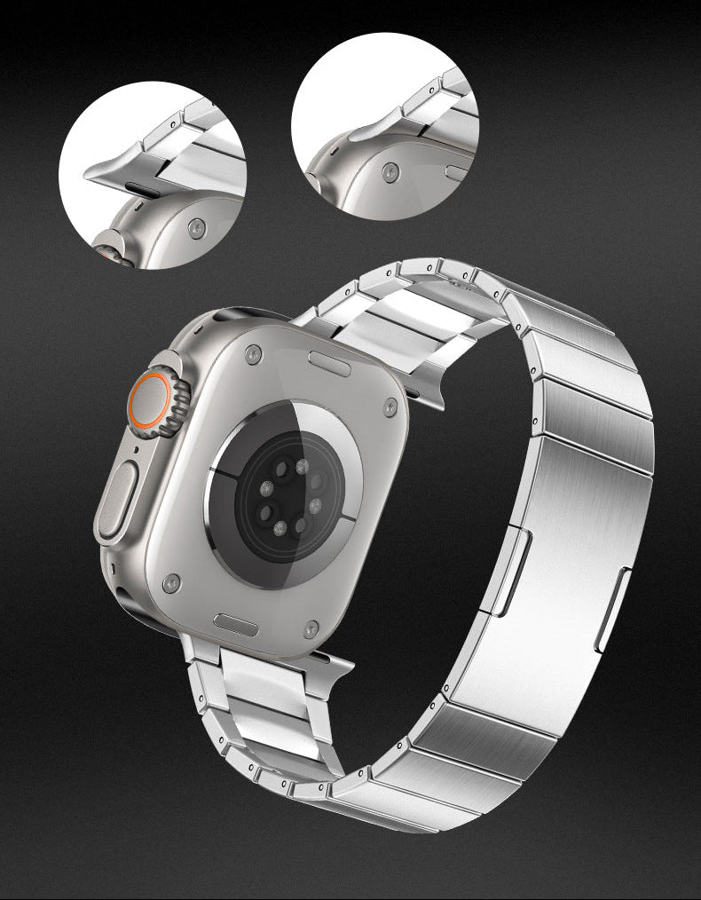 Apple Watch Quick-Release Slim Stainless Steel Band