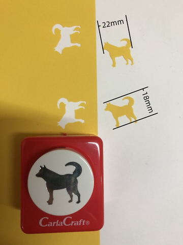 CARL Craft Mini Punch Japan Selection Dog Large