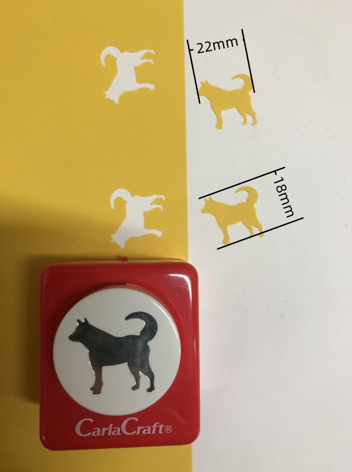 CARL Craft Mini Punch Japan Selection Dog Large