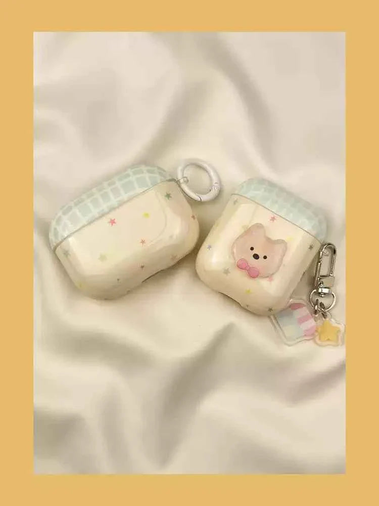 Colorful Star West Highland Terrier Dog AirPods Case