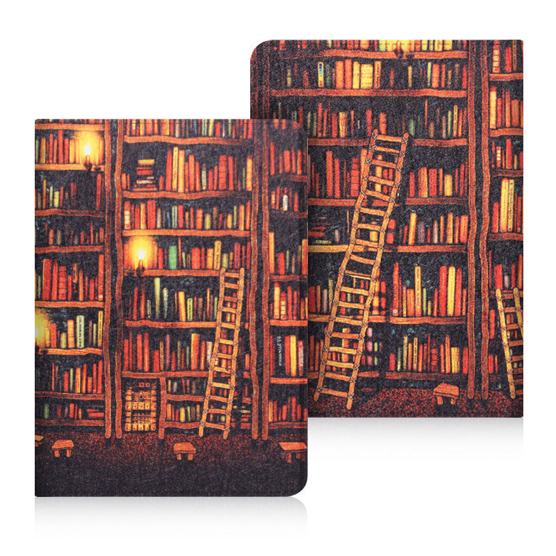 Kindle Paperwhite 11th 6.8 inch Case Cover with Stand Hand Strap Bookroom