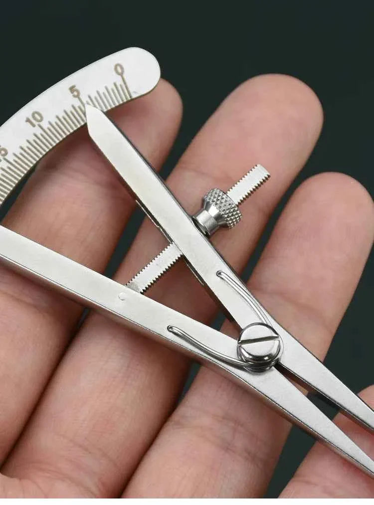 Stainless Steel Precision Mini Spacing Gauge with Scale 20mm
