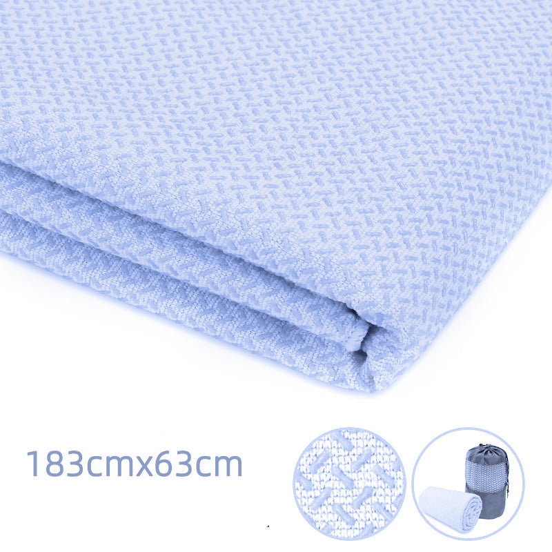 Non-Slip Yoga Towel Mat – Professional Sweat-Absorbent Yoga Rug