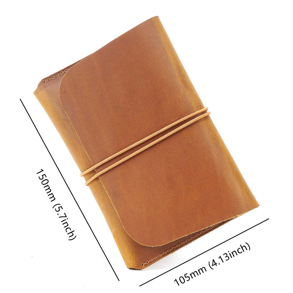 Genuine Leather Passport Card Holder Travel Wallet