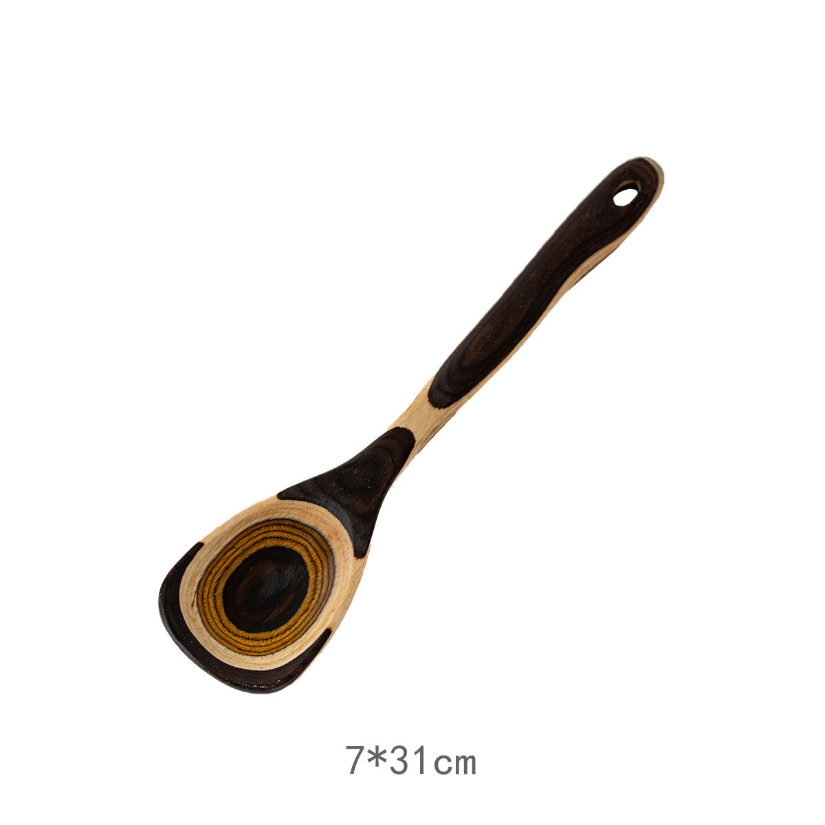 Moroccan Gradient Colorful Wooden Spoon | Pasta Server & Rice Ladle