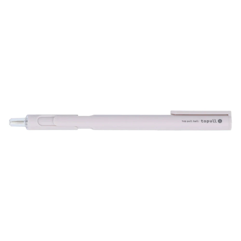 Sun-Star Topull B Ballpoint Pen Black Ink 0.5MM Beige