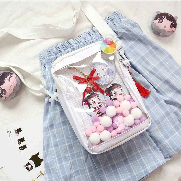 Mini Crossbody Ita Bag White