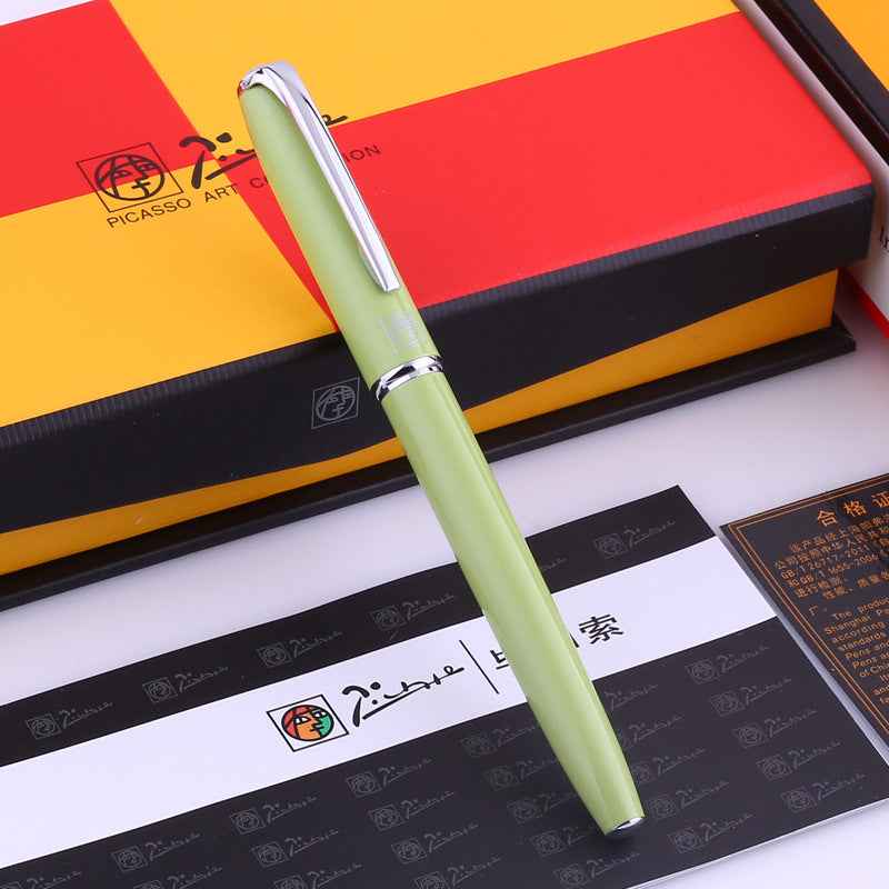 Picasso 916 Malage Fountain Pen Fine 0.5mm Nib Green