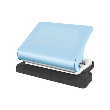 10-Hole Paper Punch Binding Machine for Planner A4/A5/B5 Book Sky Blue