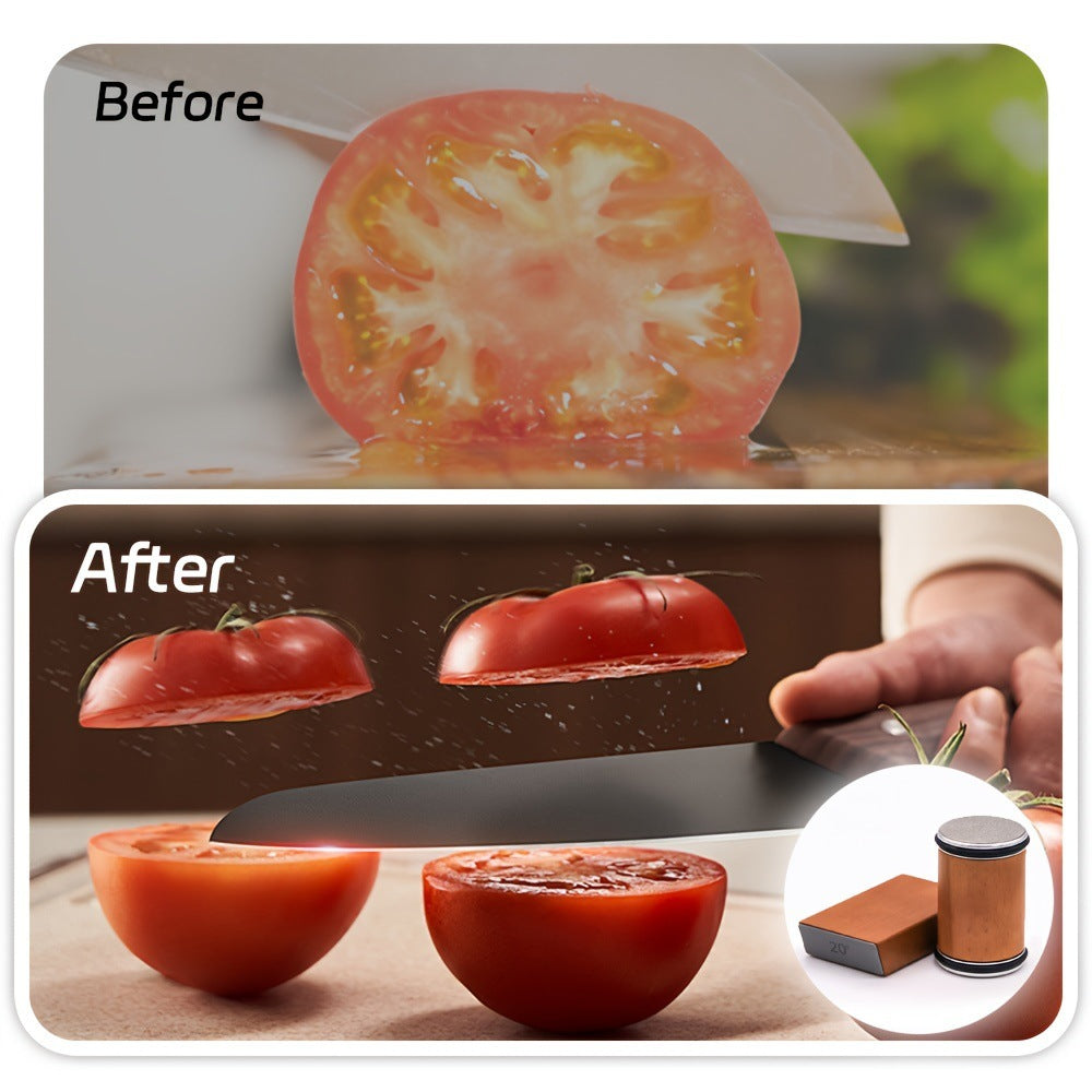 Rolling Knife Sharpener | Aluminum Alloy Carbide Roller Sharpening Stone