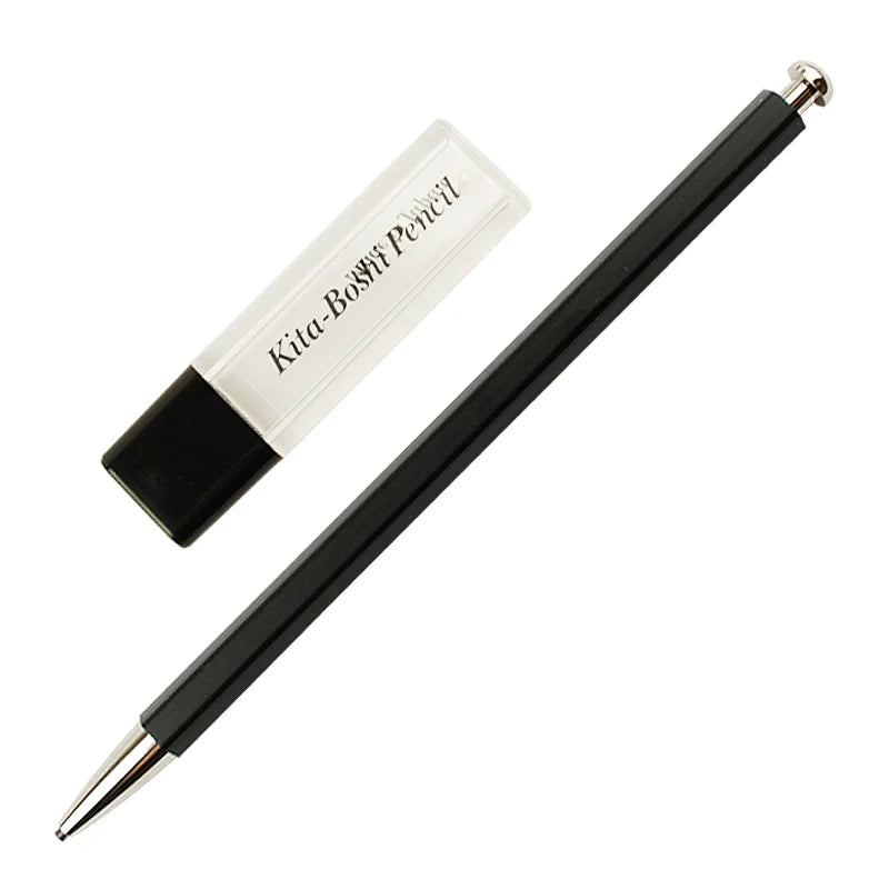 Kita-Boshi Pencil Otona No Enpitsu 2mm Mechanical Pencil with Sharpener Wood