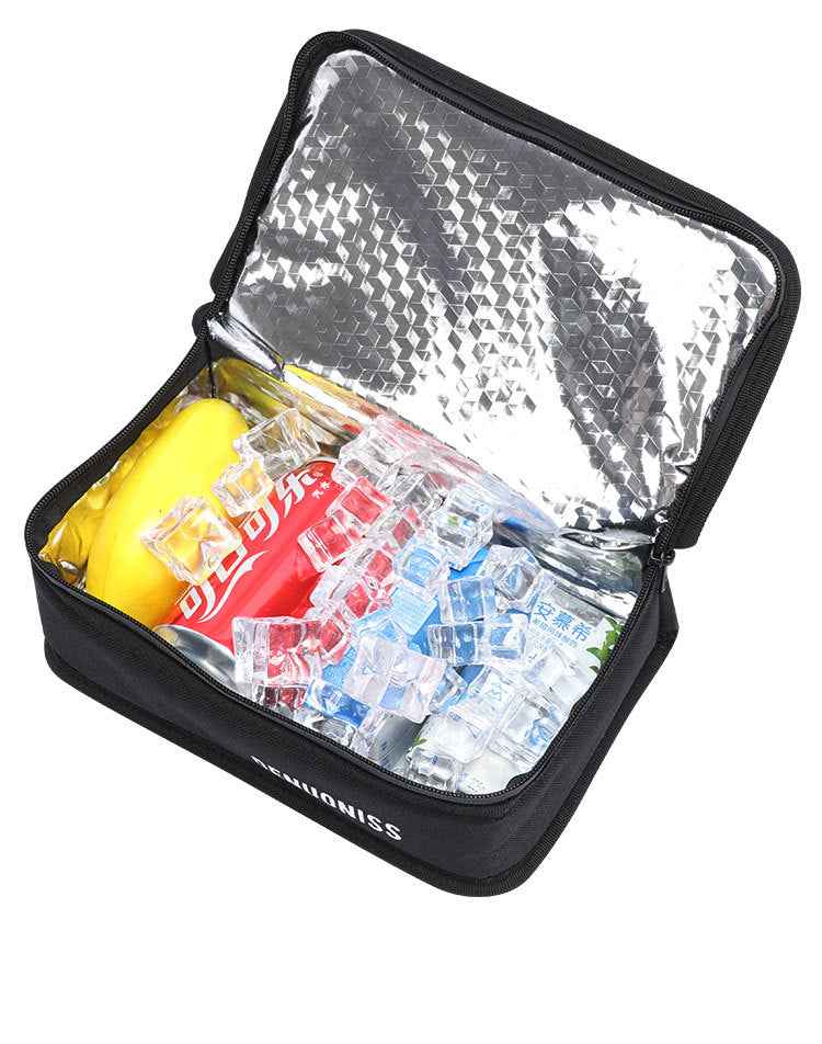 DENUONISS Small Insulated Lunch Box Portable Soft Bag