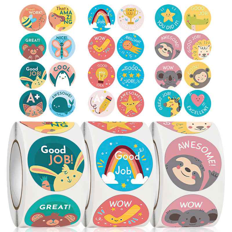 1500Pcs Teacher Reward Stickers for Kids,1 inch