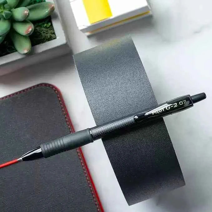 Pilot G2 Limited Gel Pen 0.7mm Matte Black Body with 1 Refill