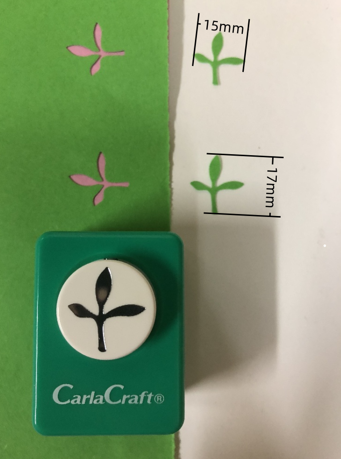 CARL Craft Mini Punch Japan Selection Shamrock Large
