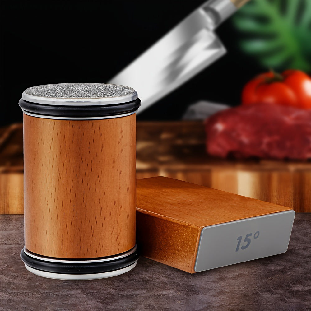 Rolling Knife Sharpener | Aluminum Alloy Carbide Roller Sharpening Stone