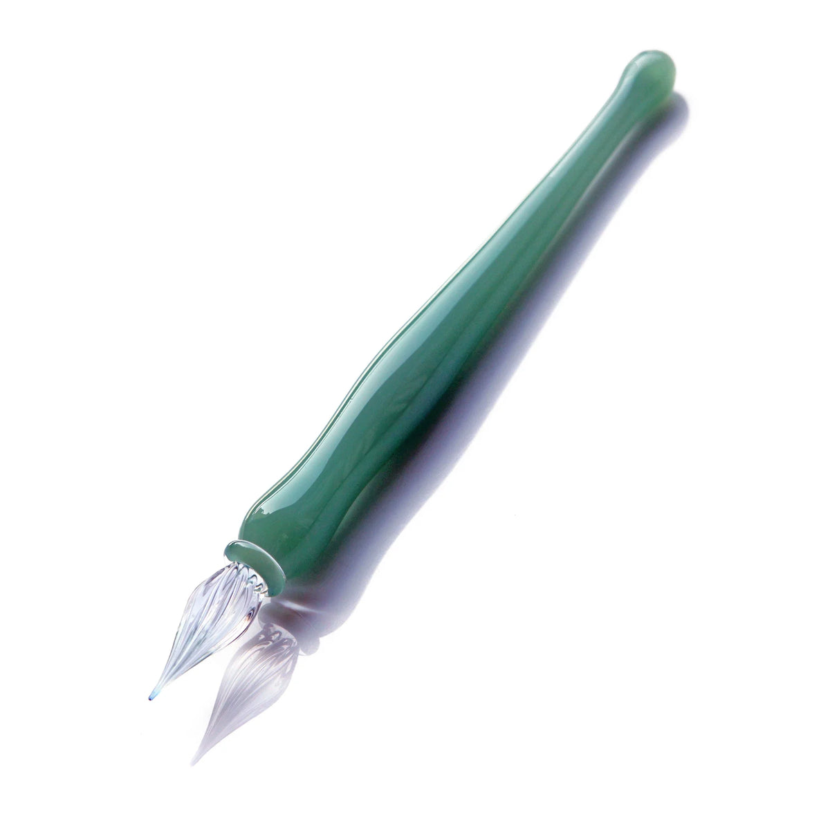 High-Purity Glass Dip Pen for Ink Swatching – Crystal Clear Glass Nib Pen for Calligraphy & Color Testing Jude