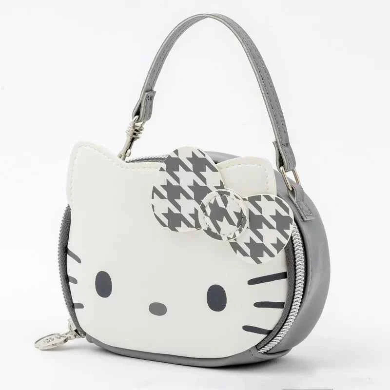 Hello Kitty PU Leather MINI Coin Purse Crossbody Pouch Pink