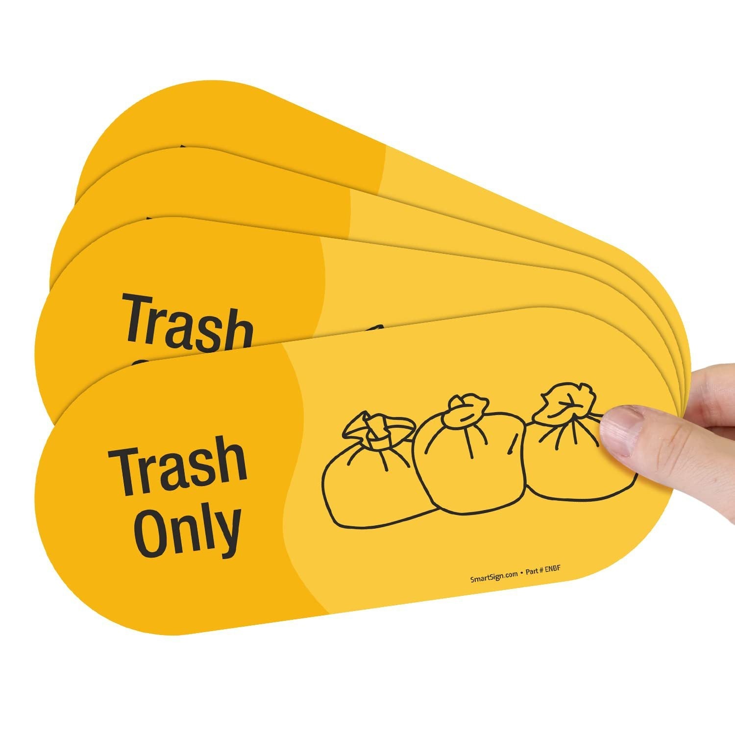 20PCS Mixed Recycle Stickers for Trash Bins for Home Office