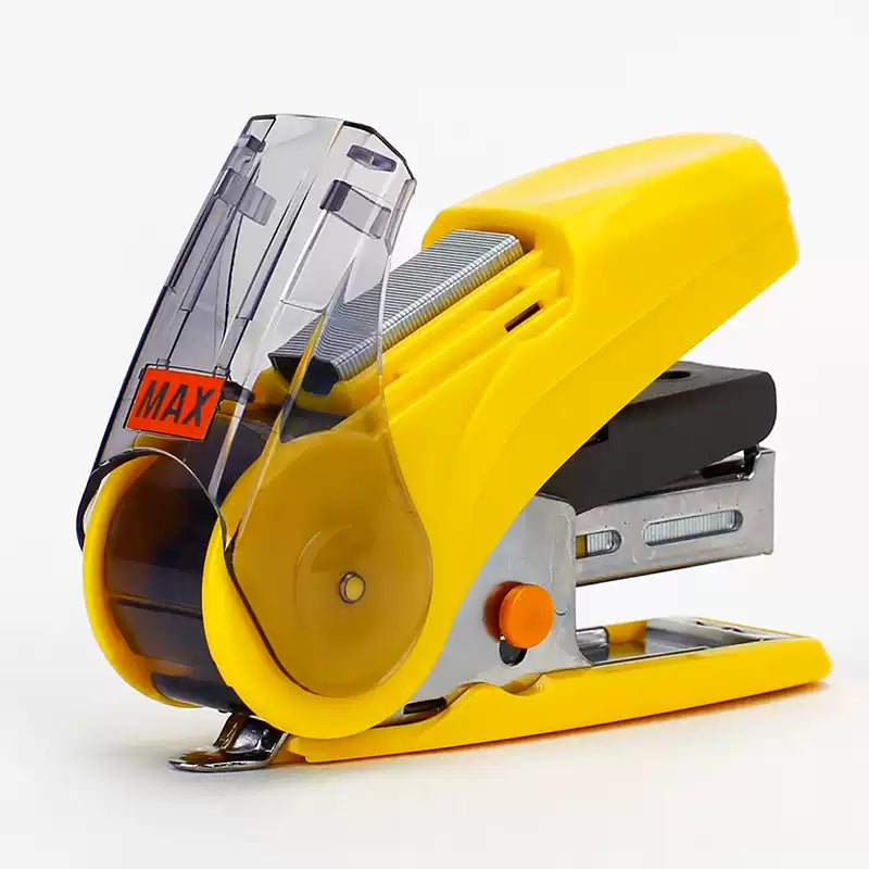 Max SAKURI Kid's Stapler HD-10NLCK with 1000pcs Staples Yellow