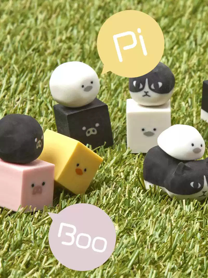 Bandai-Namco Sun-Star Animal Transformable Eraser