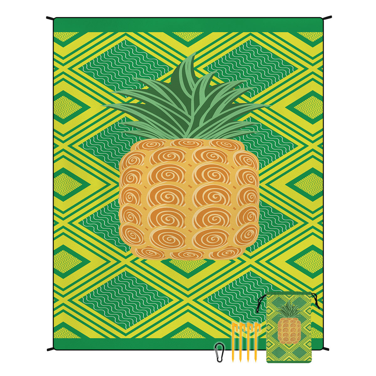 Bohemian Beach Mat & Outdoor Picnic Blanket – Waterproof 220 x 180cm