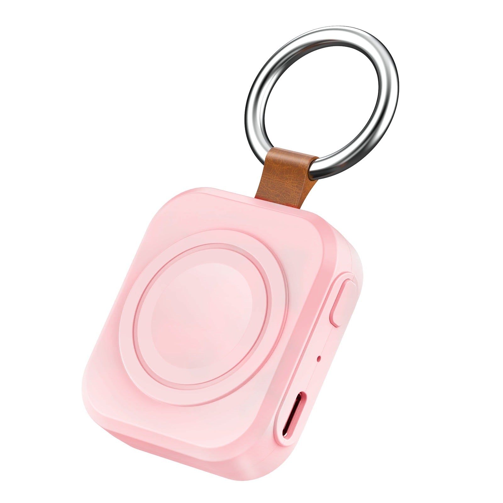 Portable Apple Watch Magnetic Wireless Charger with Keyring
