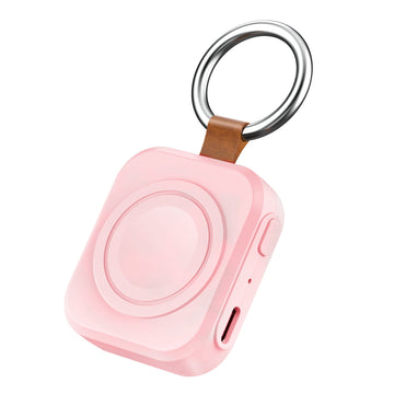 Portable Apple Watch Magnetic Wireless Charger with Keyring