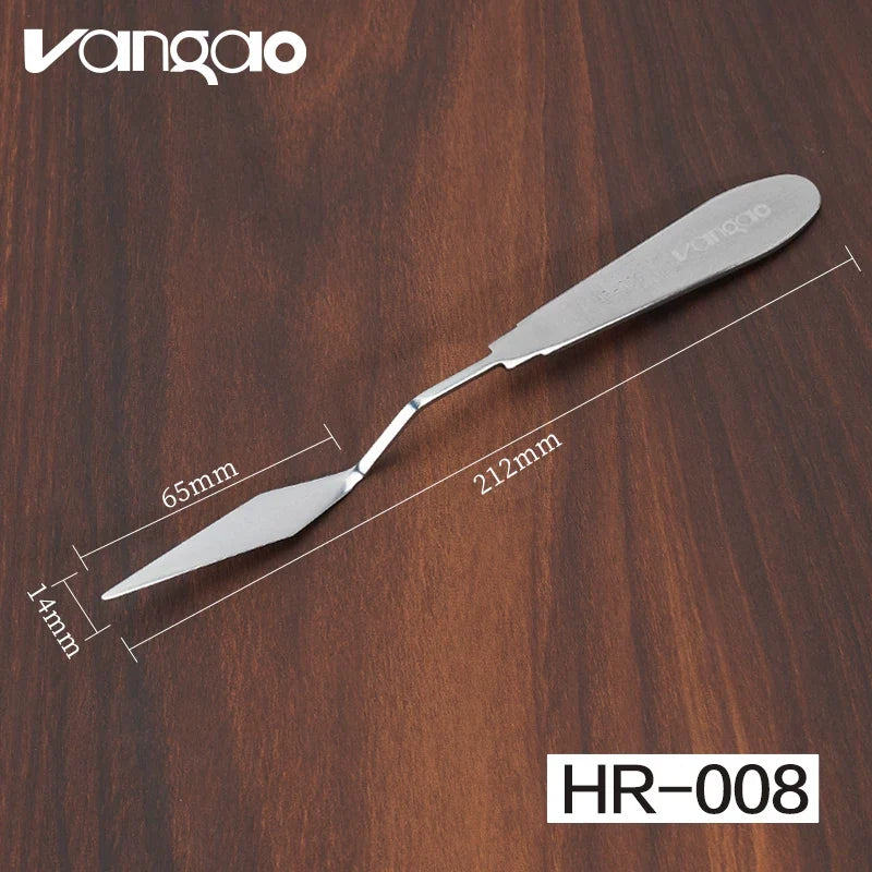 VANGAO Flexible All-Steel Palette Knife | Single Pack 008