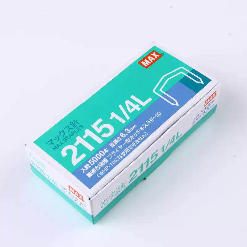 MAX Plier-Type 2115 1/4L Staples 5000PCS