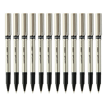 Uniball Deluxe Rollerball Pen,0.7MM Fine Point,12 Pack