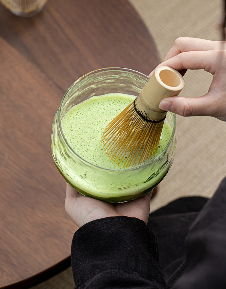 Japanese Glass Matcha Tool Set | 7-Piece Ceremonial Tea Kit