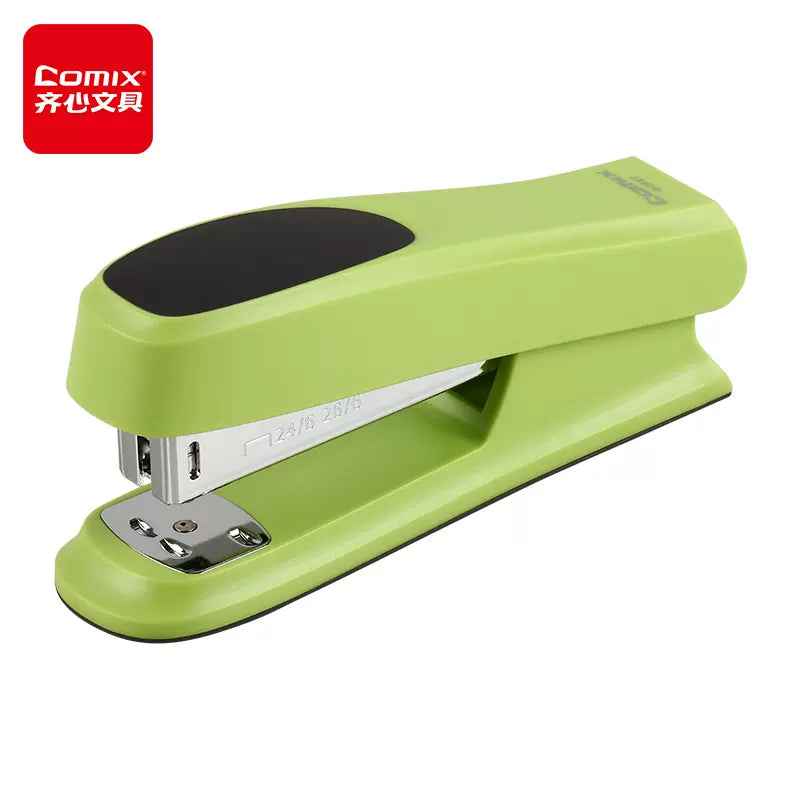 Comix Desktop Stapler,20 Sheets Capacity Commercial Desk Stapler Green