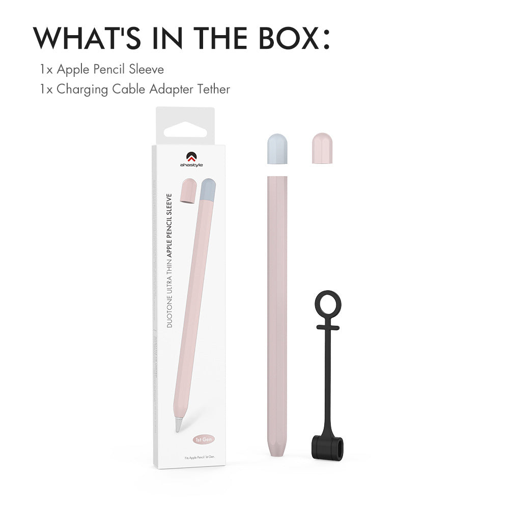 AhaStyle Classic Pencil Case Compatible with Apple Pencil 1st Generation Pink