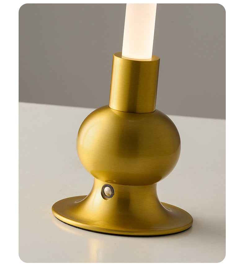 Aluminum LED Candlestick Lamp - Rechargeable 2W