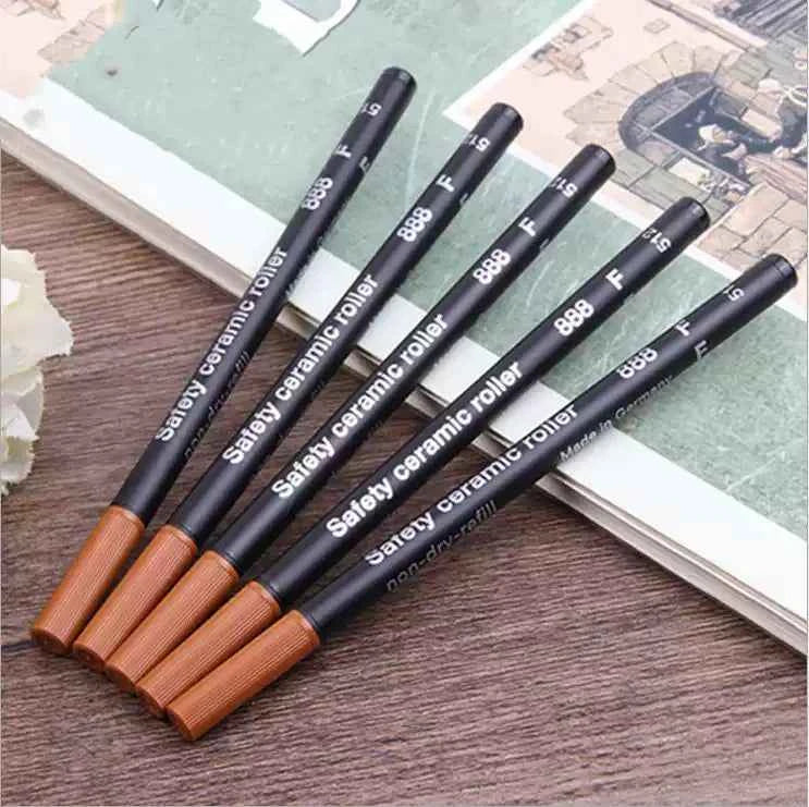 Schmidt Safety Ceramic 888 Rollerball Pen Refill Fine Black 5 Pack