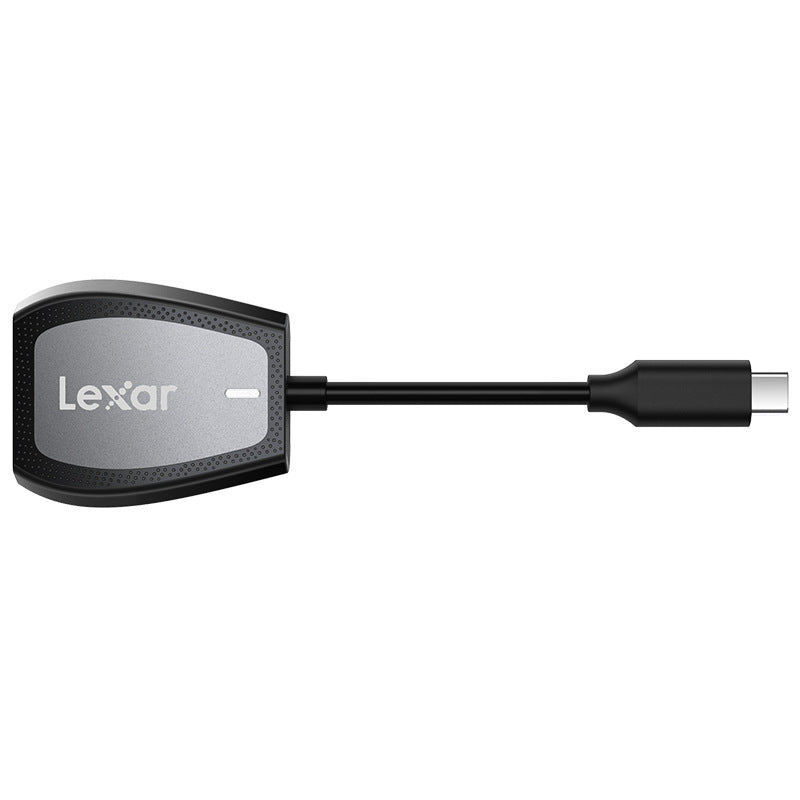 Lexar USB 3.2 Type-C Dual-Slot Reader,Supports SD microSD Cards
