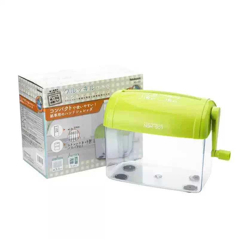 Nakabayashi NSH-S01 Compact Manual Shredder
