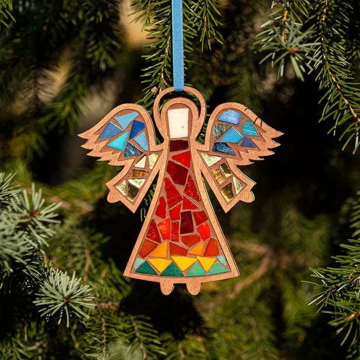 DIY Mosaic Wood Craft Kits for Kids & Adults Angel