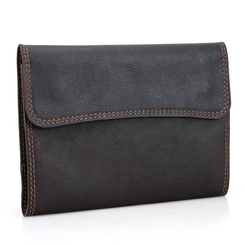 A5 Leather Journal Cover Notebook Protector with Pocket