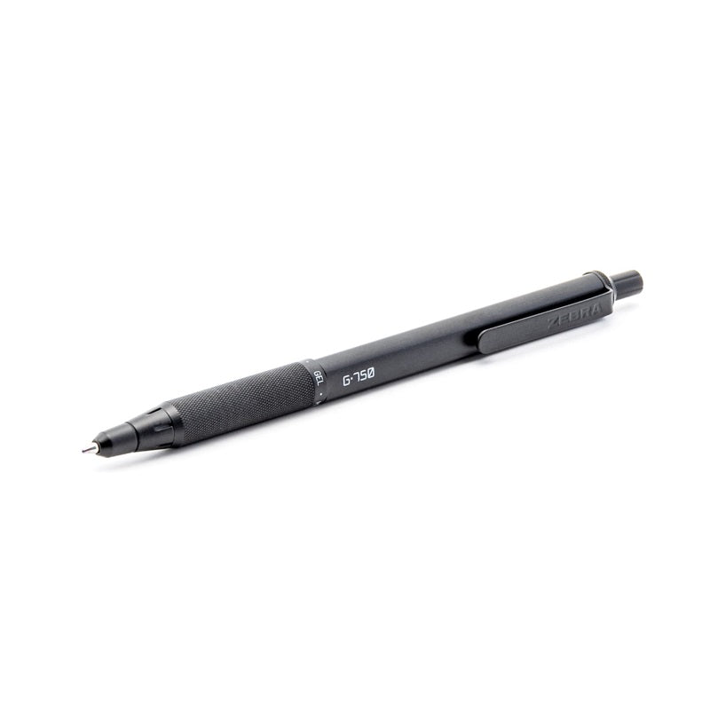 Zebra Pen G-750 Retractable Gel Pen Plus Black and Blue Refill