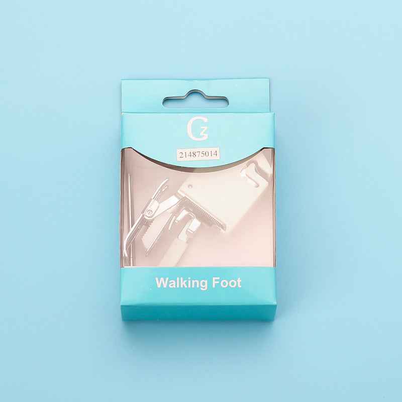 Walking foot 5mm in retail package, includes walking foot accessory for sewing machine