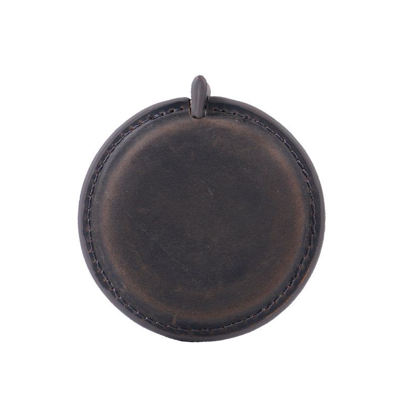 Leather Mini Tape Measure,Vintage Sewing & Body Tape Black