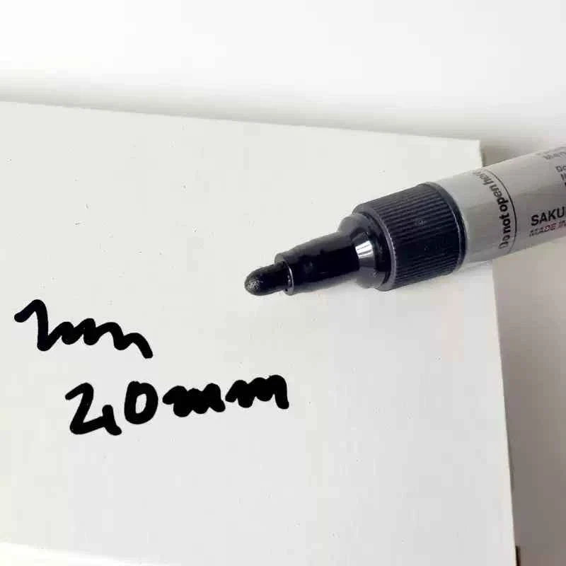 SAKURA Low Halogen Paint Marker Industrial Pen 3 Pack