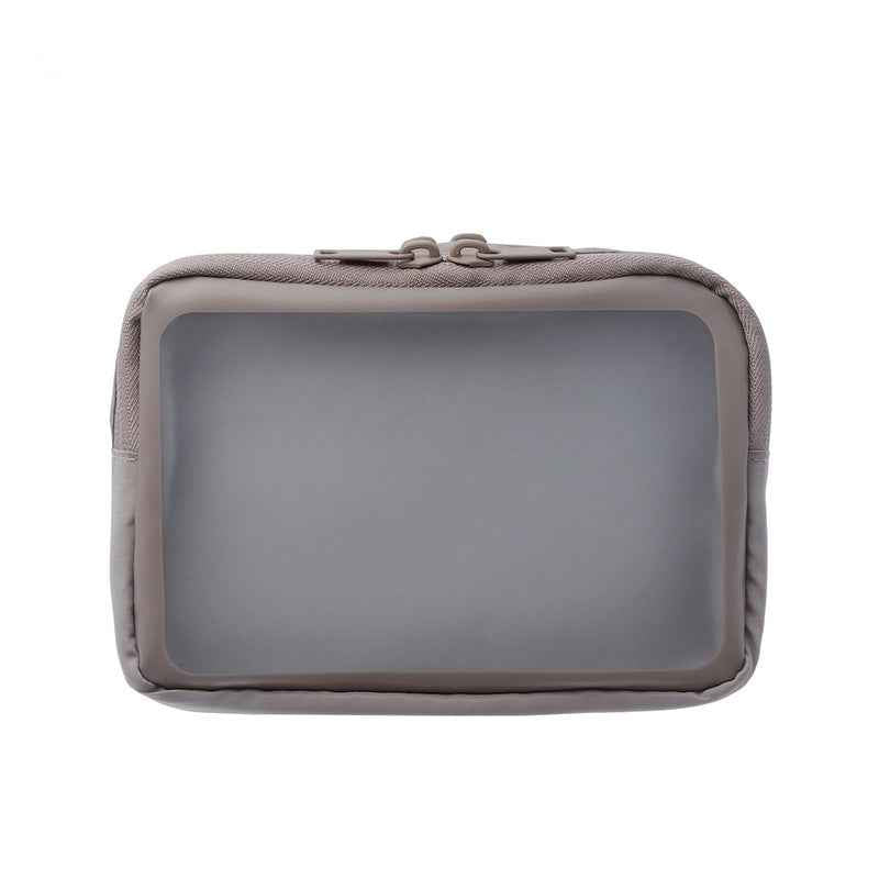 Transparent Makeup & Digital Organizer Bag – Travel Gadget Pouch